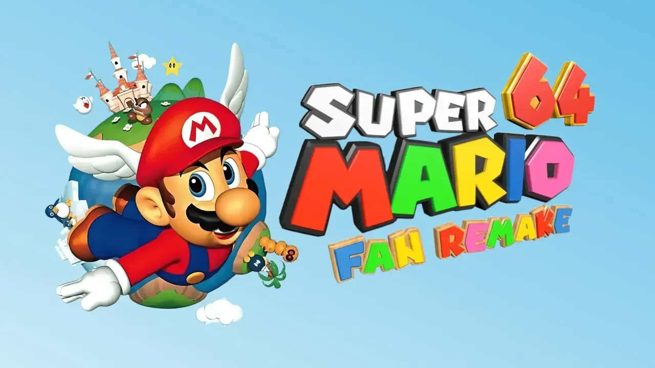 SM64HD Fan Remake Logo