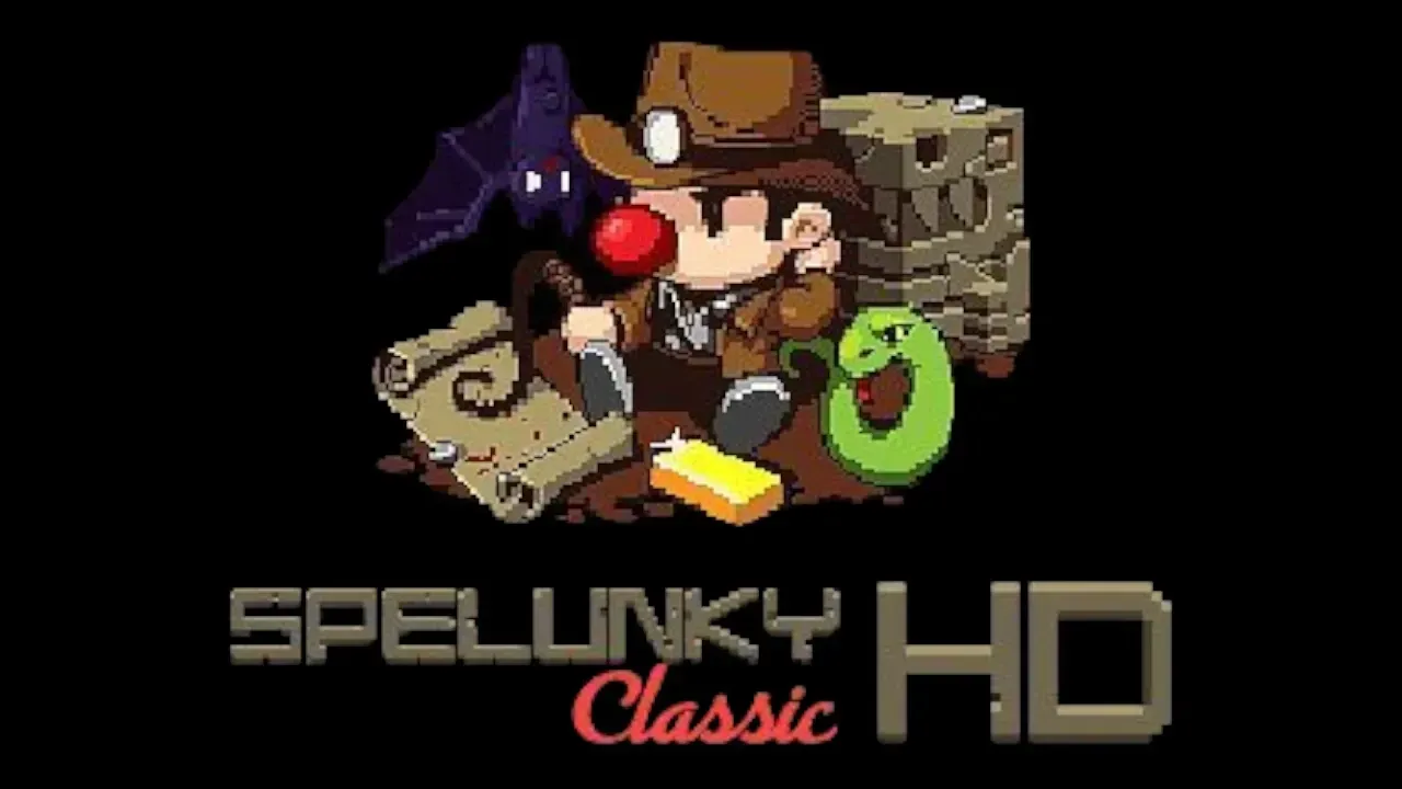 Spelunky Classic HD Logo