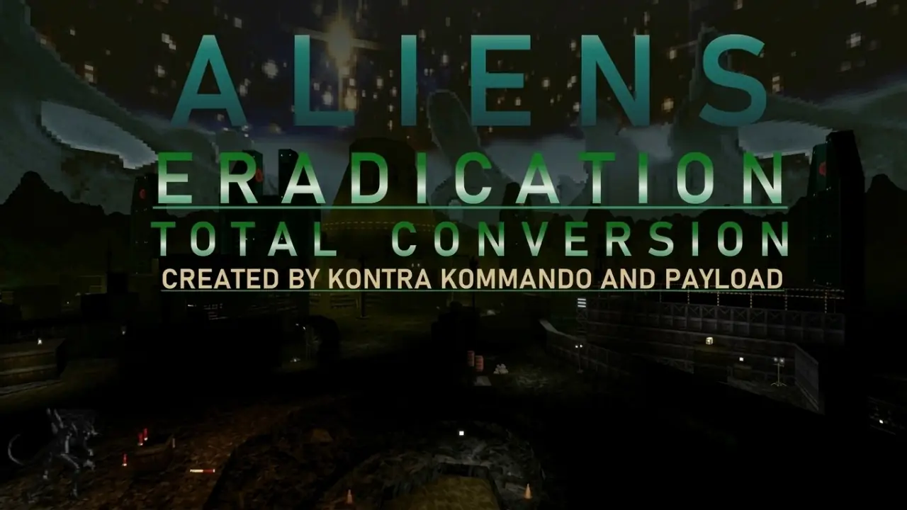 Aliens Eradication TC Logo